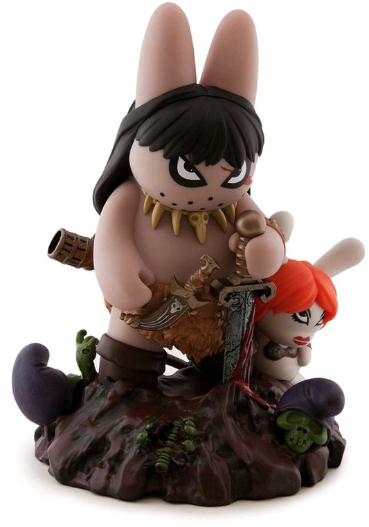 Kozik - Labbit the Barbarian Medium Figure - Ozzie Collectables