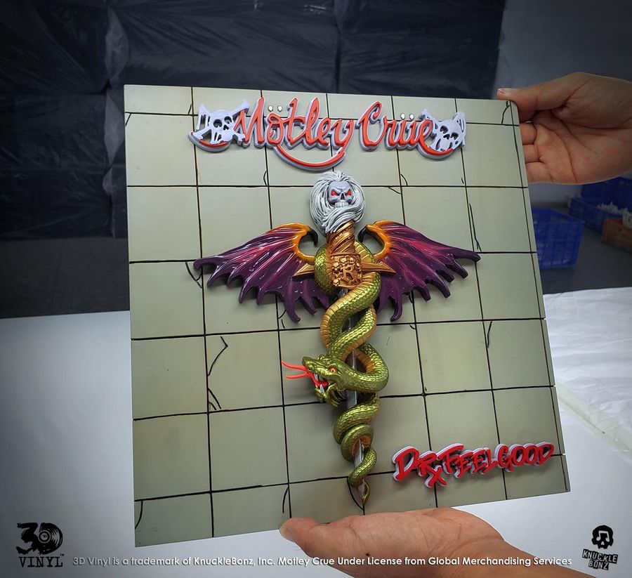 Motley Cru - Dr Feel Good 3D Vinyl Statue - Ozzie Collectables