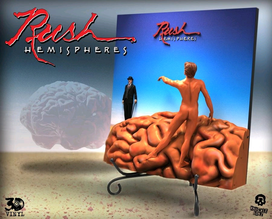 Rush - Hemispheres 3D Vinyl Statue - Ozzie Collectables