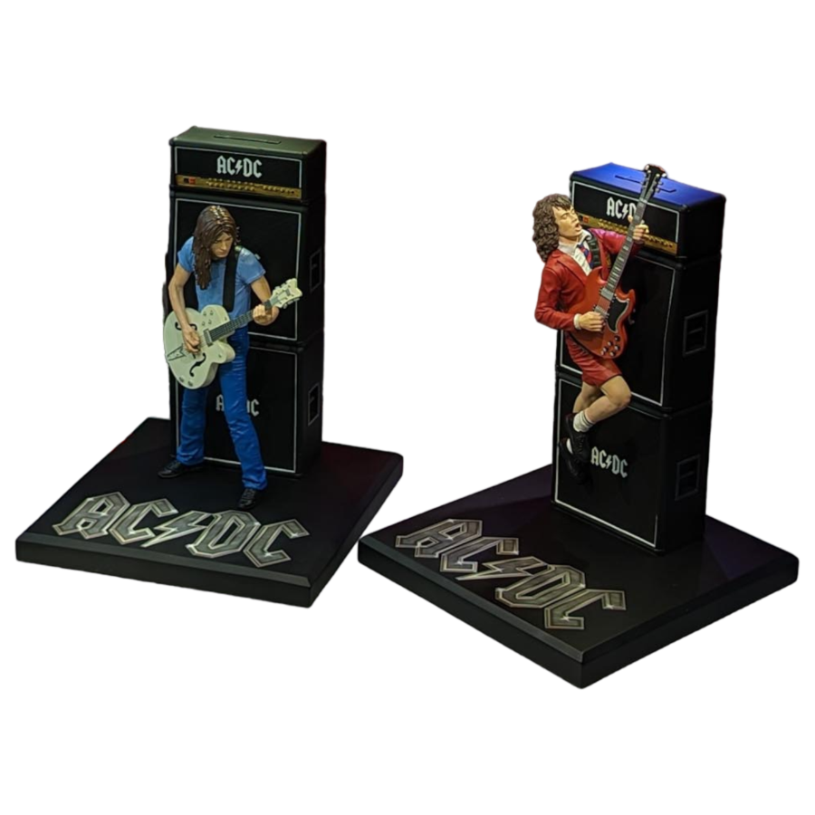 AC/DC - Angus & Malcolm Young Rock Iconz 1:9 Scale Statue (Set of 2)
