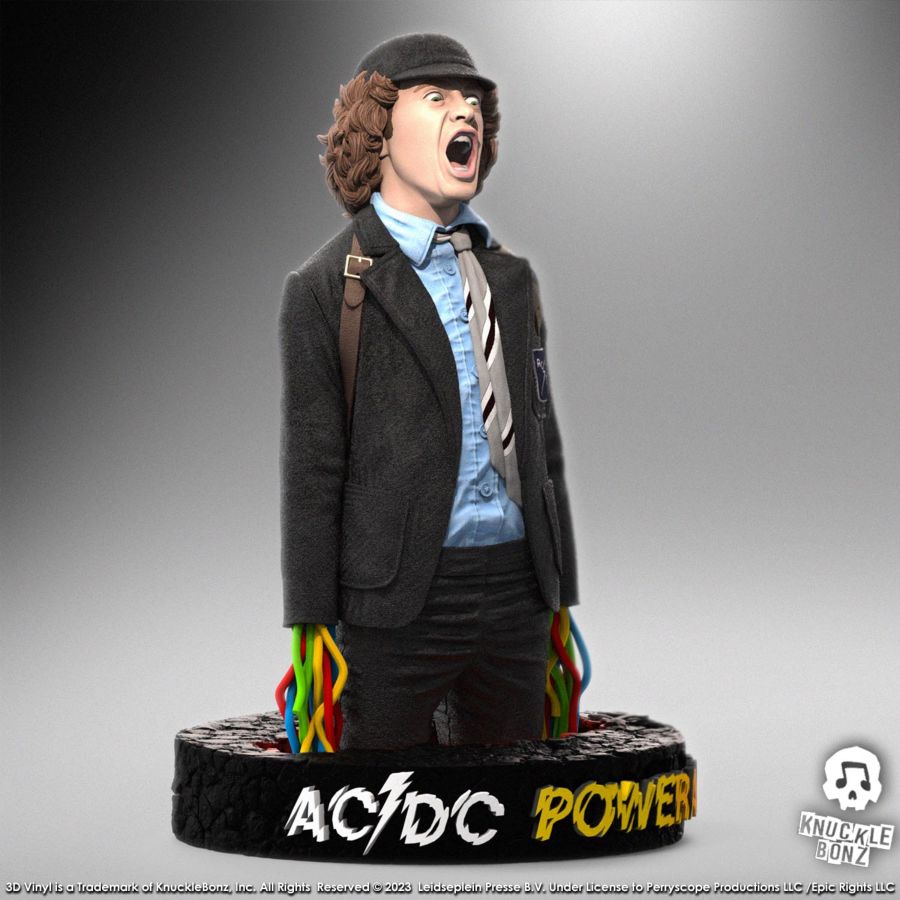 AC/DC - Powerage 3D Vinyl Statue | KNUACDCPWRAGE100 | Ozzie Collectables