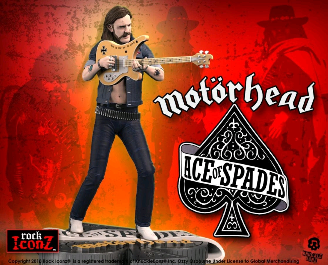 Motorhead - Lemmy III Rock Iconz Statue - Ozzie Collectables