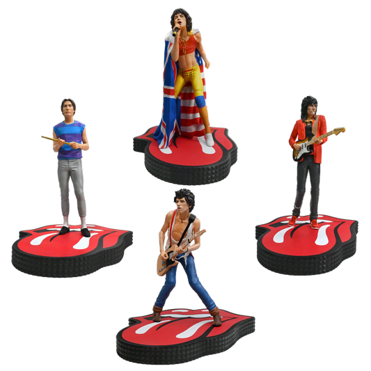The Rolling Stones - Rock Iconz Statues [Set of 4]