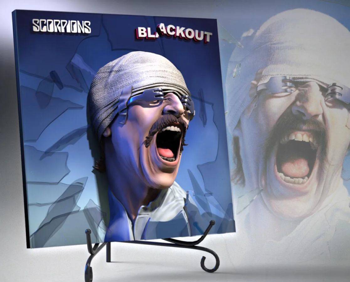 Scorpions - Blackout 3D Vinyl Statue