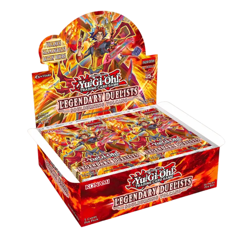 Yu-Gi-Oh - Soulburning Volcano Booster (Display of 36)