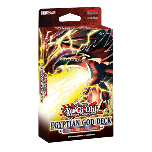 Yu-Gi-Oh! - Egyptian God Deck: Slifer the Sky Dragon (Display of 8)