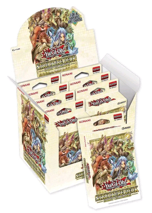 Yu-Gi-Oh! - Spirit Charmers Structure Decks Display