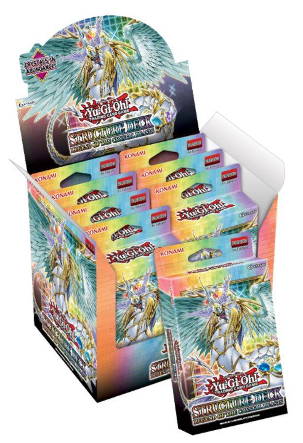 Yu-Gi-Oh! - Legend of the Crystal Beasts Structure Decks (Display of 8)