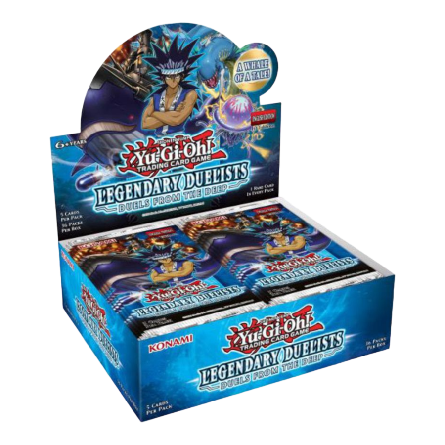 yugioh toon cards booster pack Yu-Gi-Oh! - Legendary Duelists 9 Duels from the Deep Booster (Display of 36) | KON94366