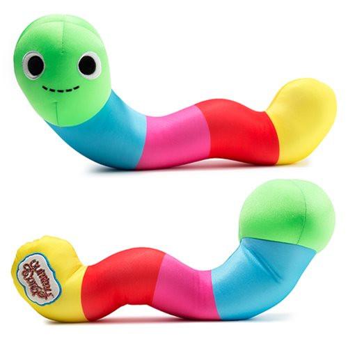 Yummy World - Gus Gummy Worm Medium Plush - Ozzie Collectables