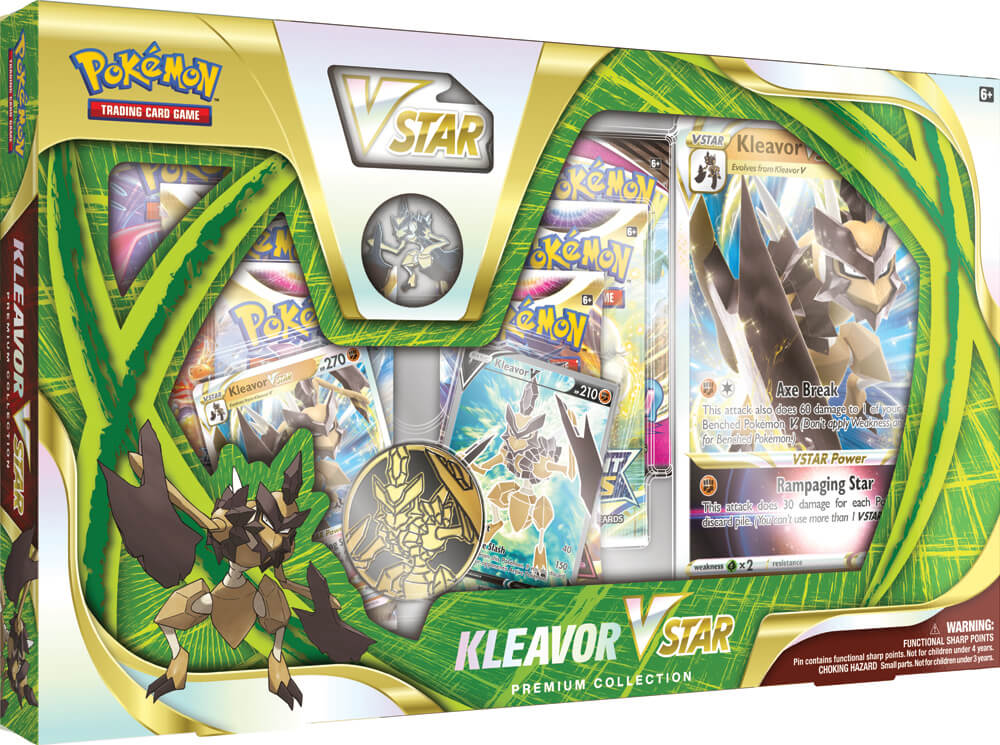 POKEMON TCG Kleavor VSTAR Premium Collection