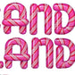 Candy Land - Take Me To The Candy Zip Purse