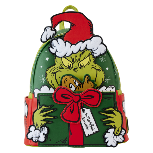 Dr Seuss - Dr. Seuss' How the Grinch Stole Christmas! Santa Cosplay Mini Backpack