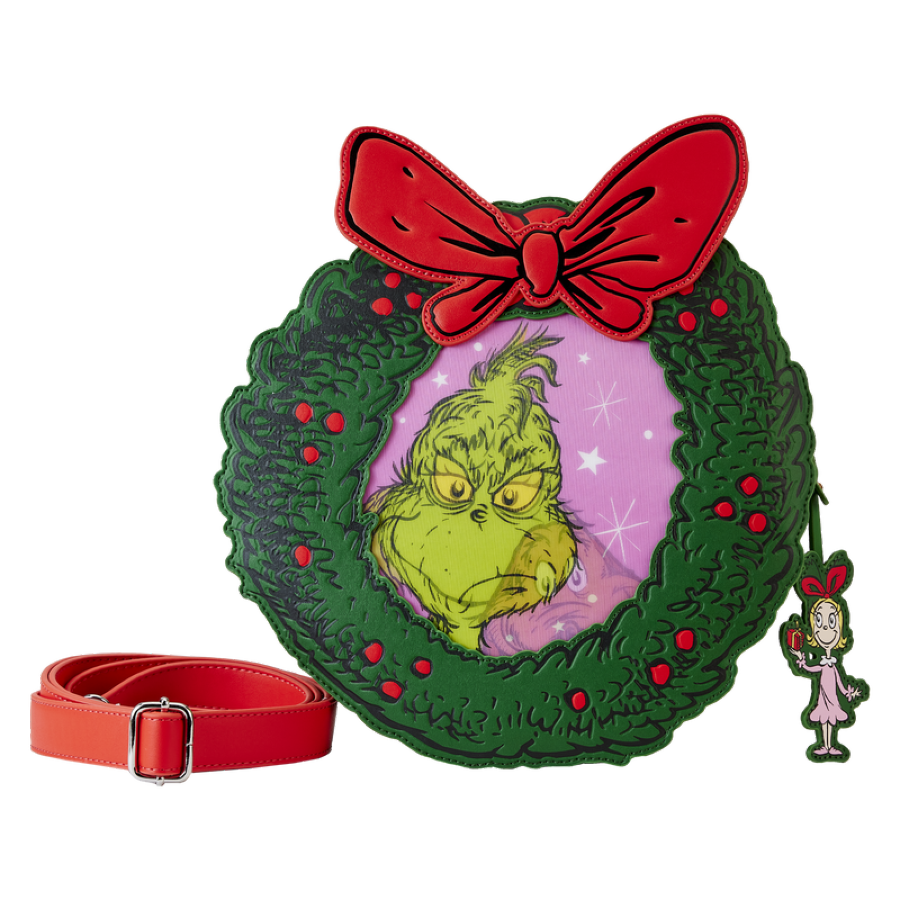 Dr Seuss - Dr. Seuss' How the Grinch Stole Christmas! Wreath Crossbody