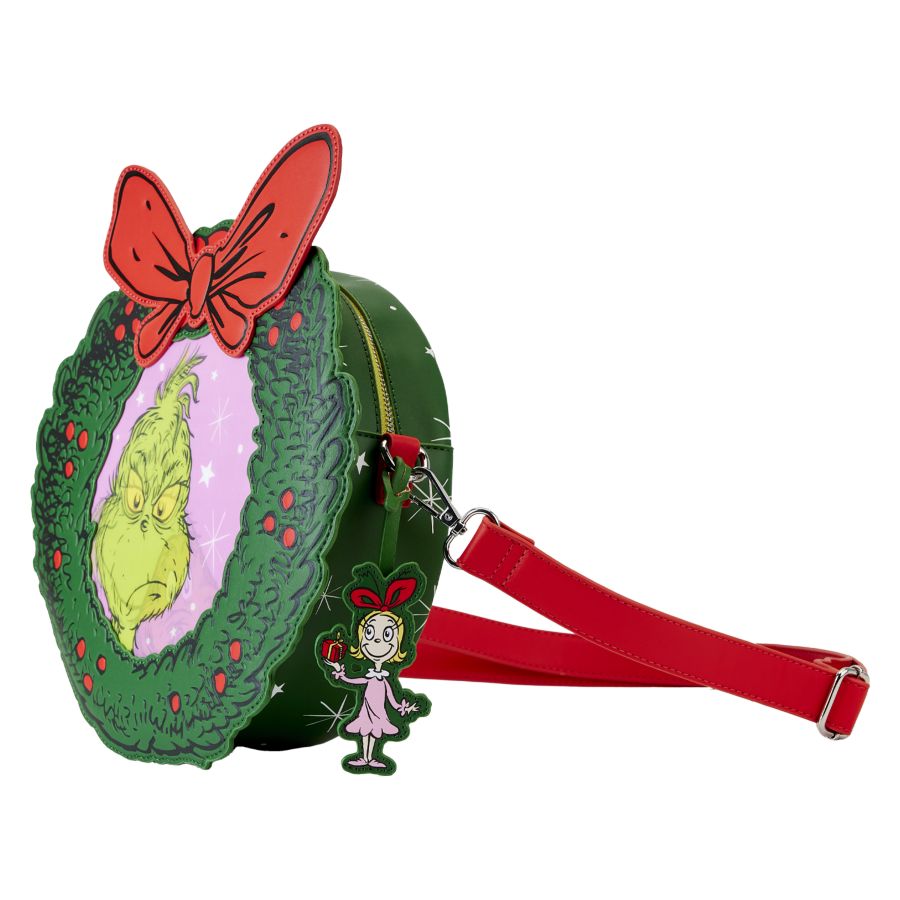 Dr Seuss - Dr. Seuss' How the Grinch Stole Christmas! Wreath Crossbody