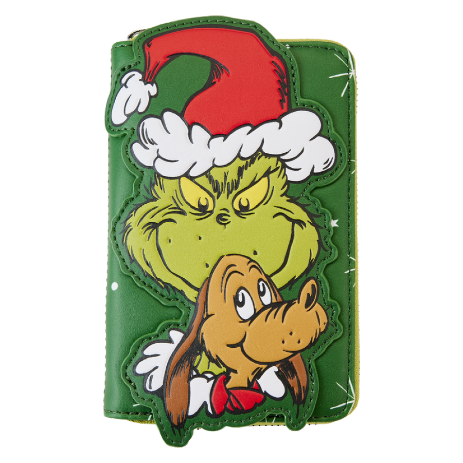 Dr Seuss - Dr. Seuss' How the Grinch Stole Christmas! Santa Cosplay Zip Around Wallet