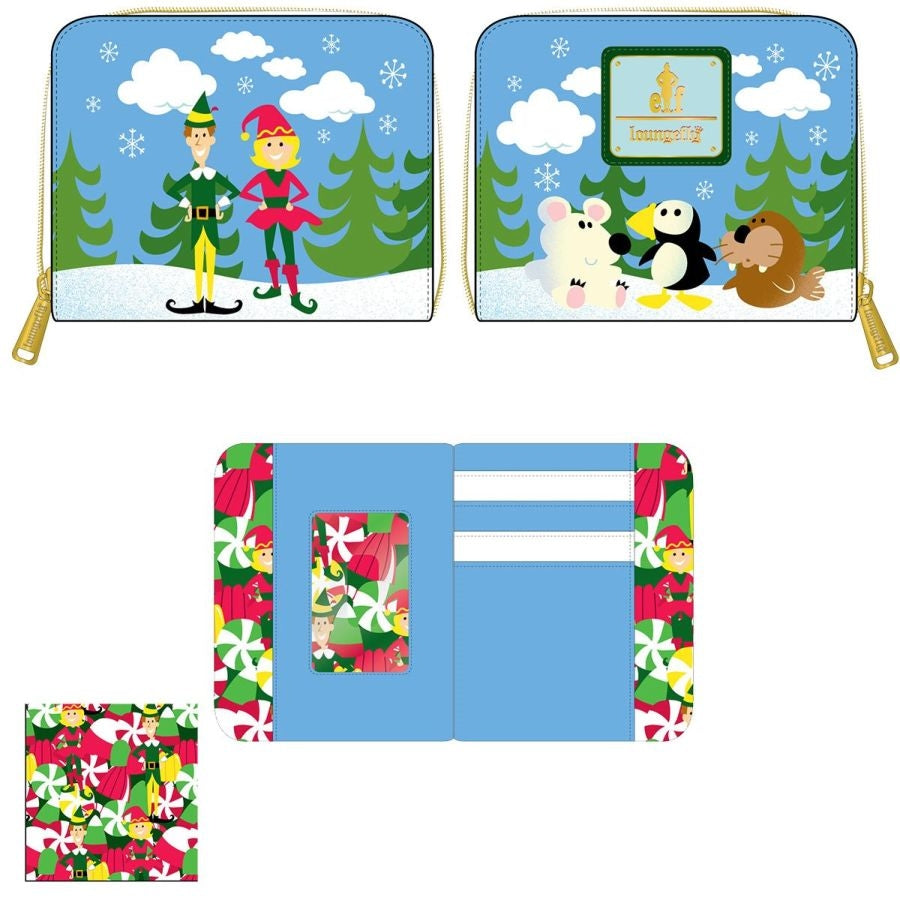 Elf - Buddy and Friends Zip Purse