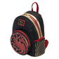 House Of The Dragon - All-Over Print House Targaryen Sigil Mini Backpack