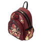 Harry Potter - Gryffindor House Floral Tattoo Mini Backpack