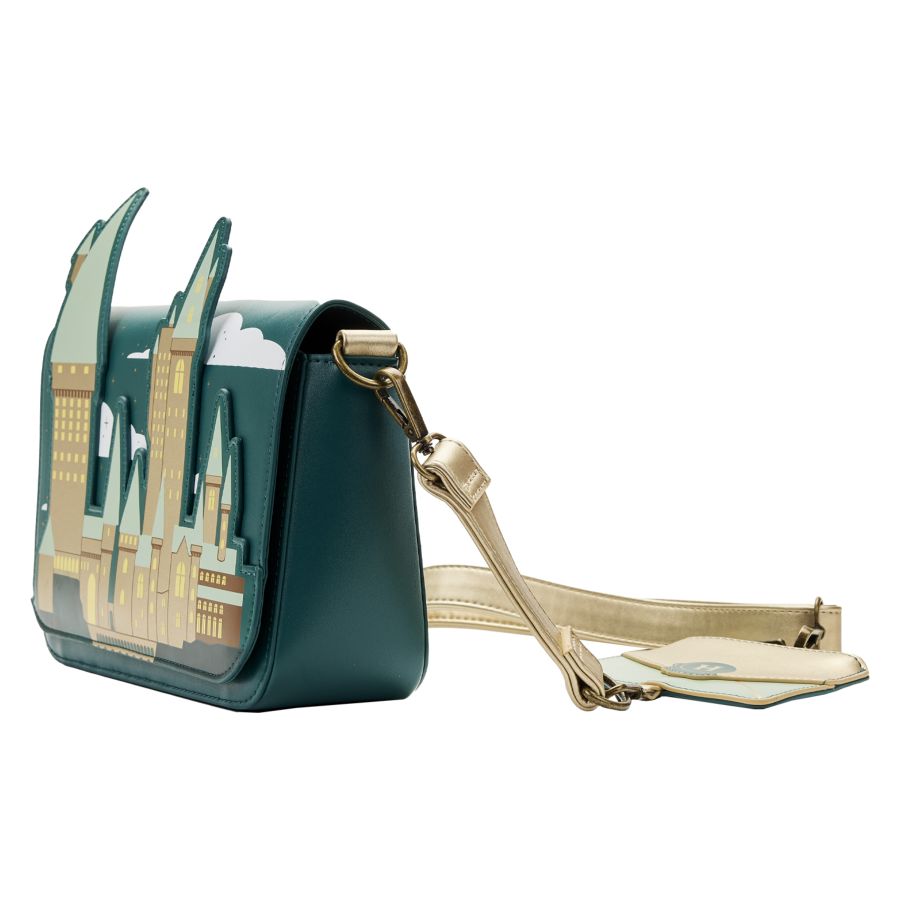 Harry Potter - Golden Hogwarts Crossbody with Pouch