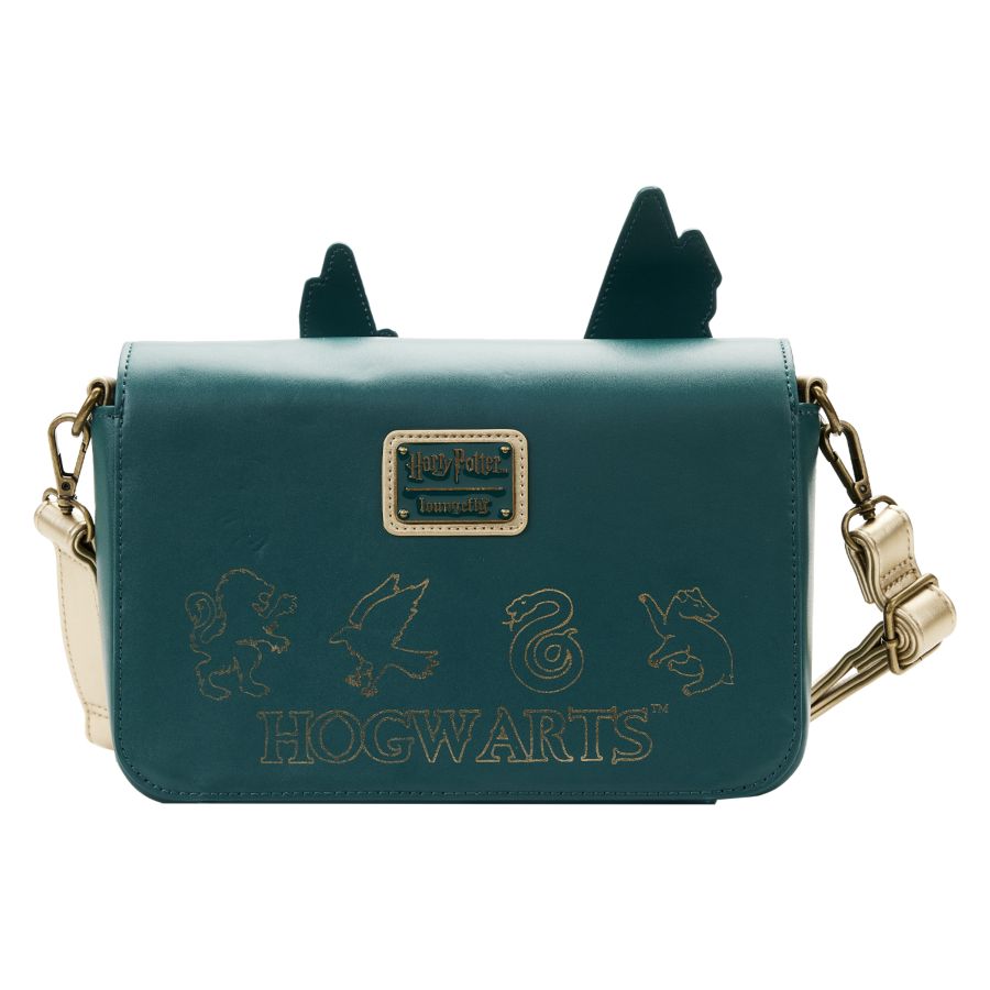 Harry Potter - Golden Hogwarts Crossbody with Pouch