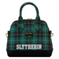 Harry Potter - Slytherin Patch Varsity Plaid Crossbody Bag