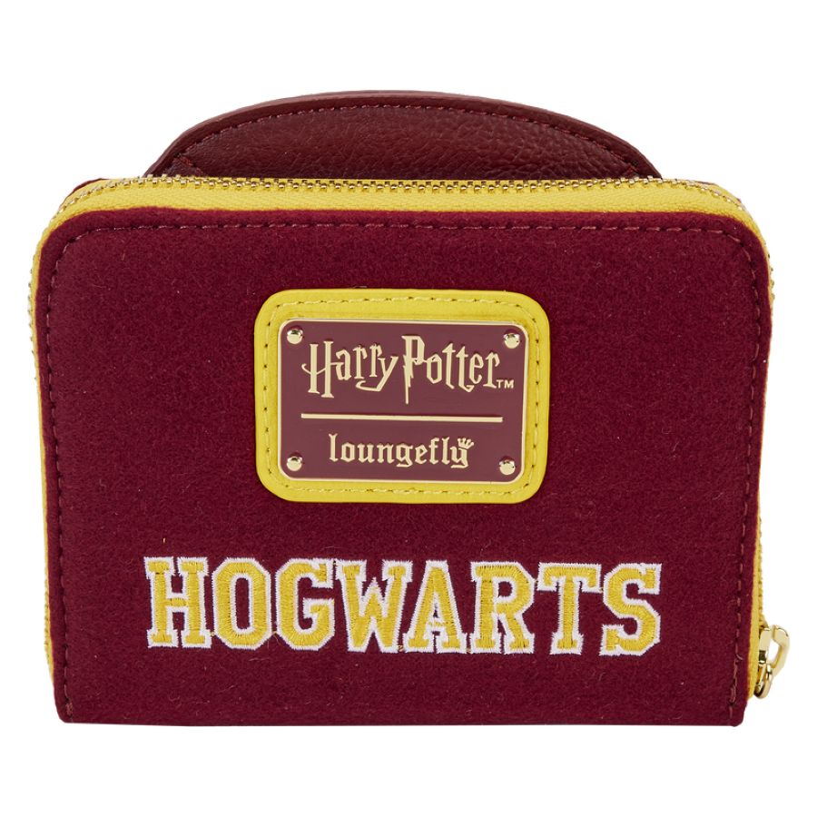 Harry Potter - Gryffindor Hogwarts Crest Varsity Jacket Zip Around Wallet