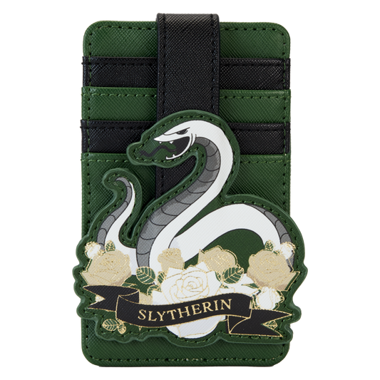Harry Potter - Slytherin House Floral Tattoo Cardholder