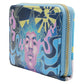 Jimi Hendrix - Psychadelic Landscape Glow Zip Purse