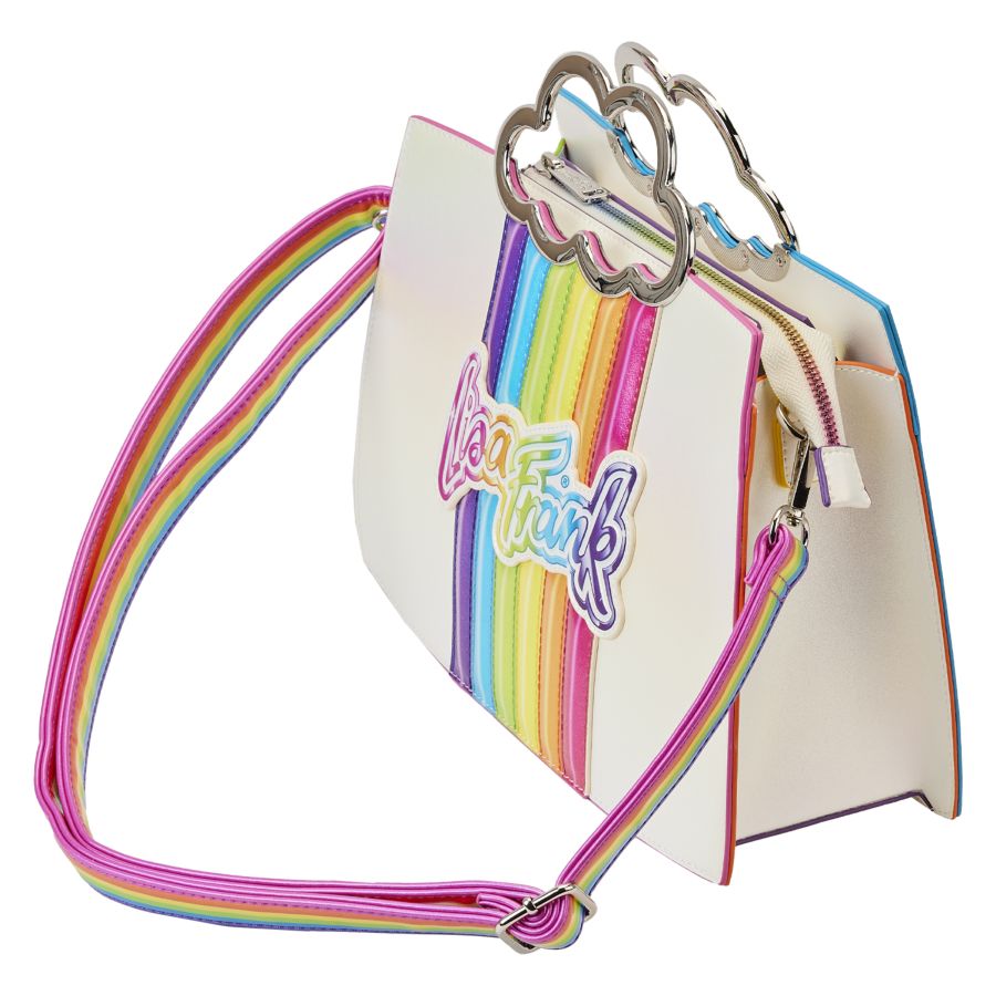 Lisa Frank - Rainbow Cloud Handle Crossbody