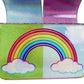 Lisa Frank - Holographic Glitter Color Block Crossbody Bag