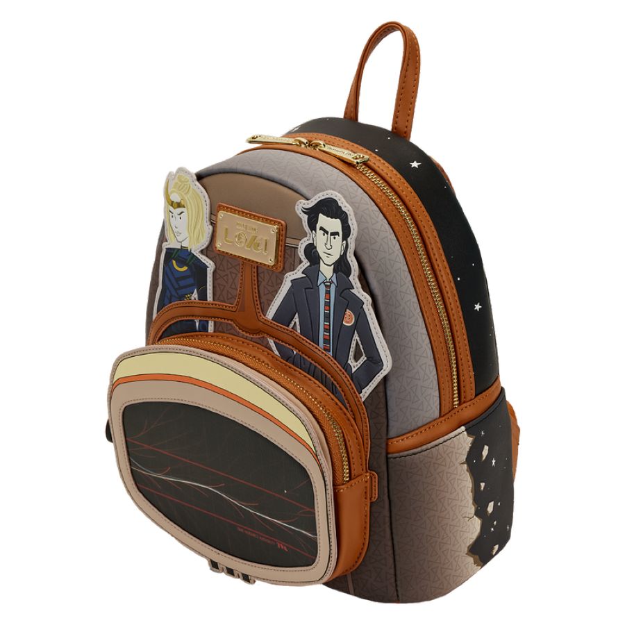 Loki (TV) - TVA Lenticular Multiverse Mini Backpack