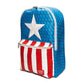 Captain America - Costume Mini Backpack with Pin