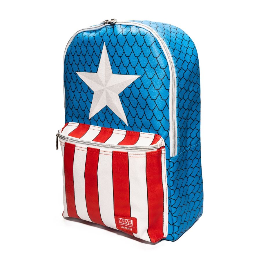 Captain America - Costume Mini Backpack with Pin