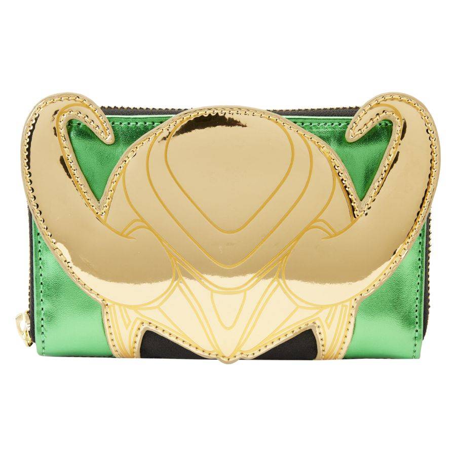 Marvel Comics - Loki Metallic Zip Around Wallet