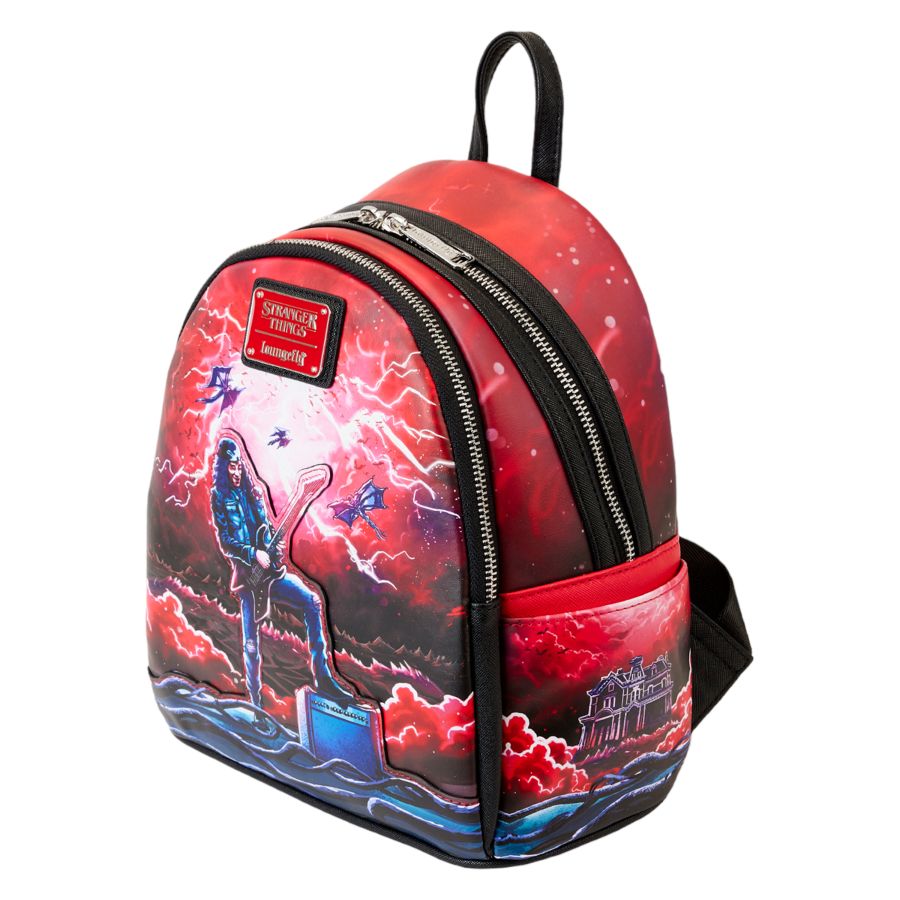 Stranger Things - Eddie Munson Glow Tribute Mini Backpack