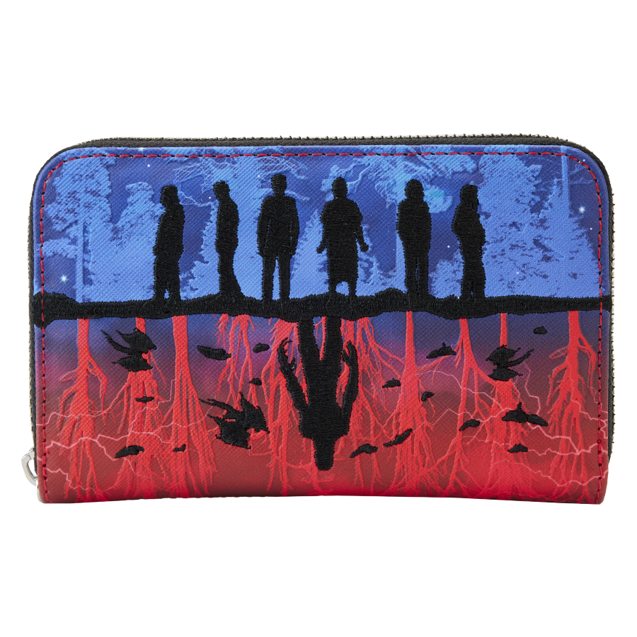 Stranger Things - UpsideDown Shadows Zip Wallet