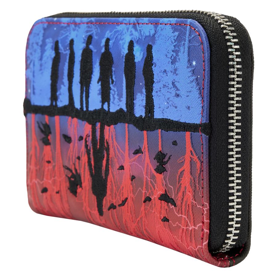 Stranger Things - UpsideDown Shadows Zip Wallet