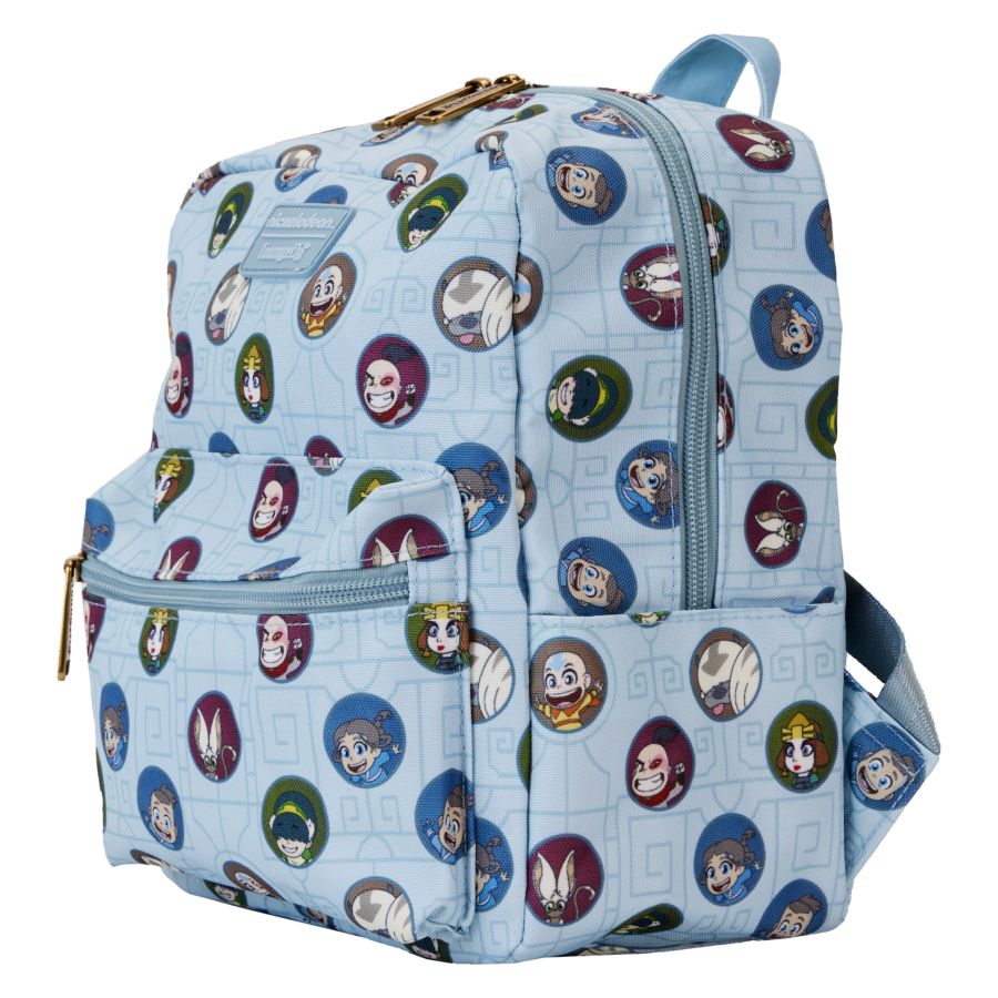 Avatar The Last Airbender - All-Over-Print Square Nylon Mini Backpack