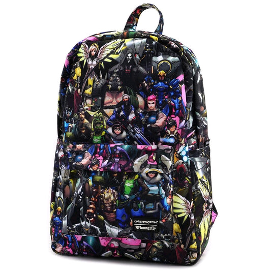 Overwatch - Collage Print Backpack - Ozzie Collectables