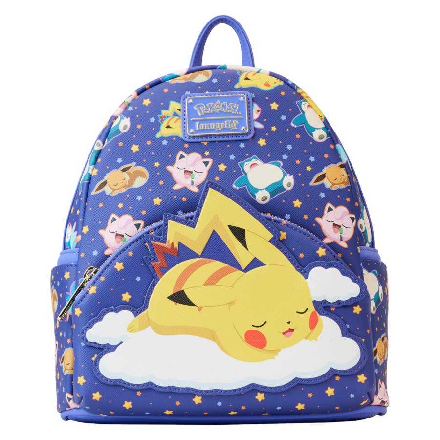 Pokemon - Sleeping Pikachu and Friends Mini Backpack