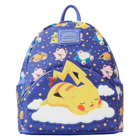 Pokemon - Sleeping Pikachu and Friends Mini Backpack