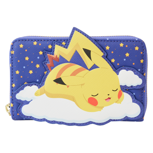 Pokemon - Sleeping Pikachu and Friends Zip Around Wallet