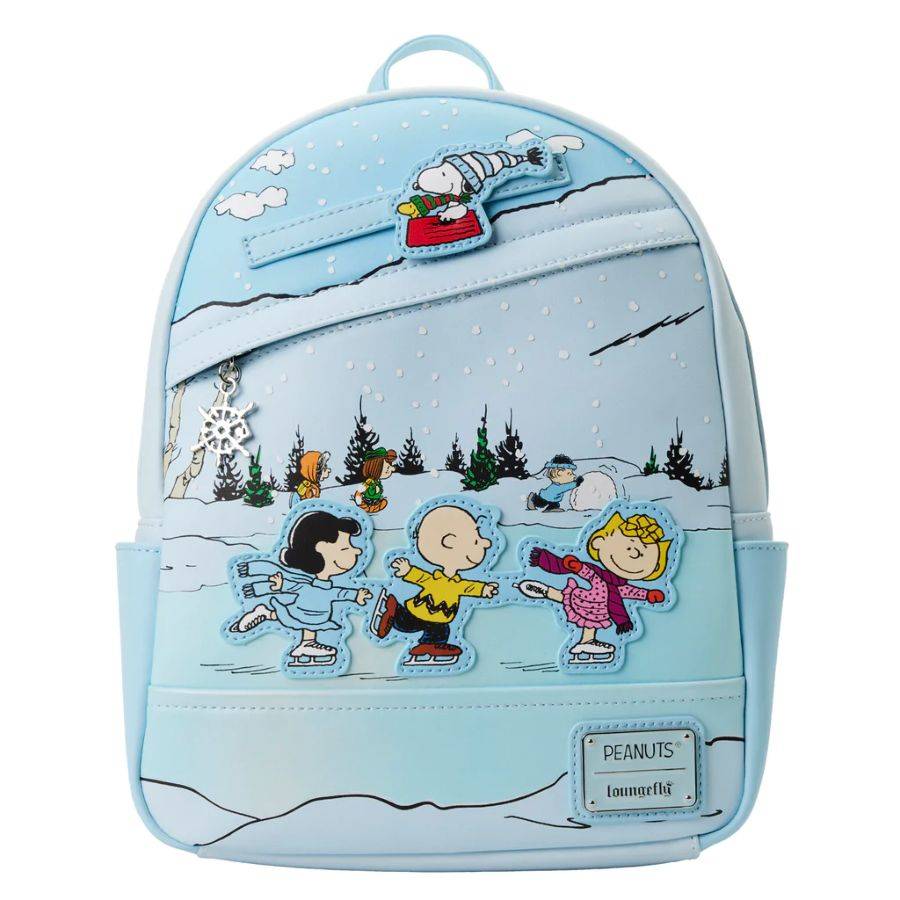 Peanuts - Ice Skating Mini Backpack