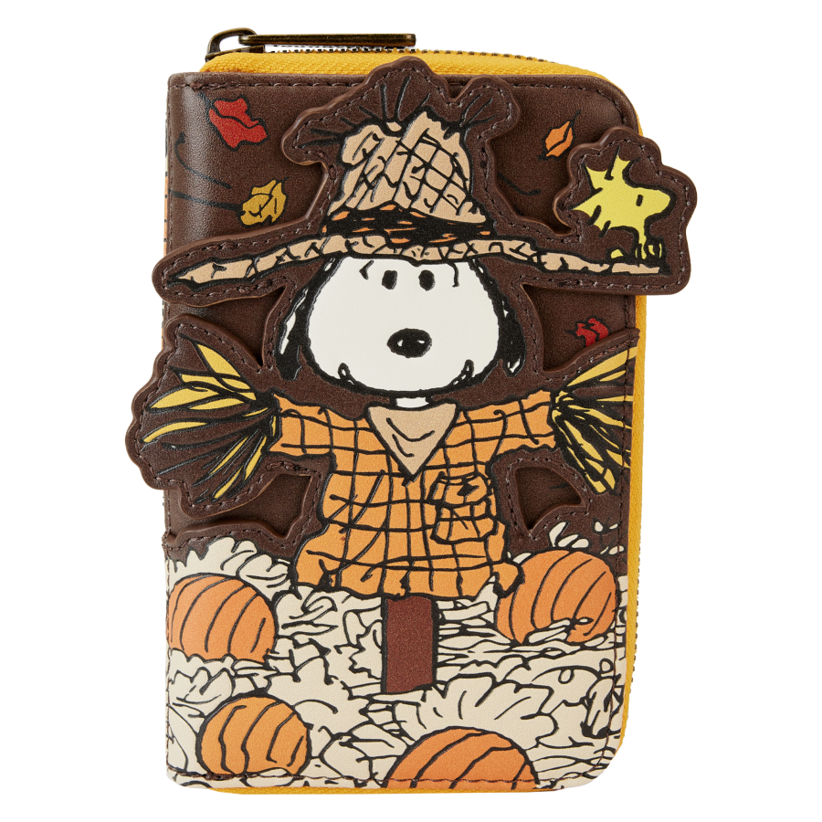 Peanuts - Snoopy Scarecrow Zip Around Wallet