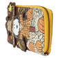 Peanuts - Snoopy Scarecrow Zip Around Wallet