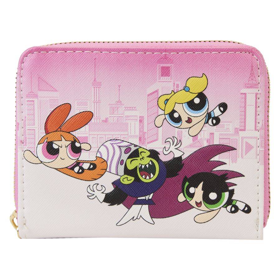 Powerpuff Girls - Powerpuff GIrls Vs Mojo Jojo Zip Around Wallet