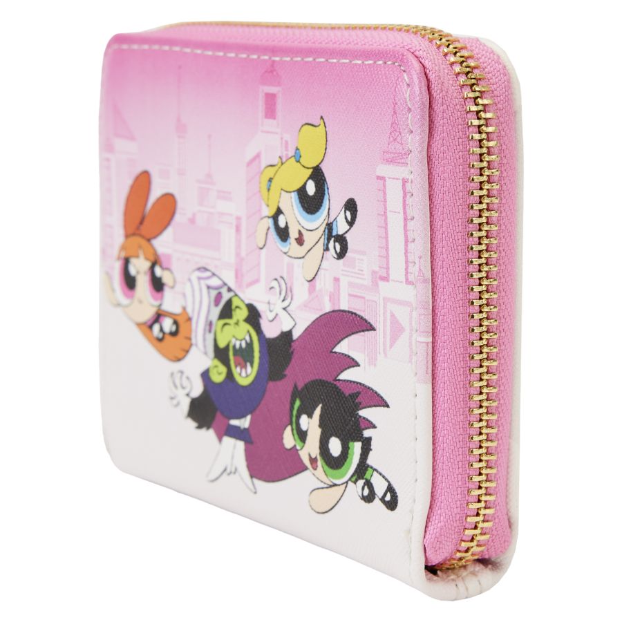 Powerpuff Girls - Powerpuff GIrls Vs Mojo Jojo Zip Around Wallet