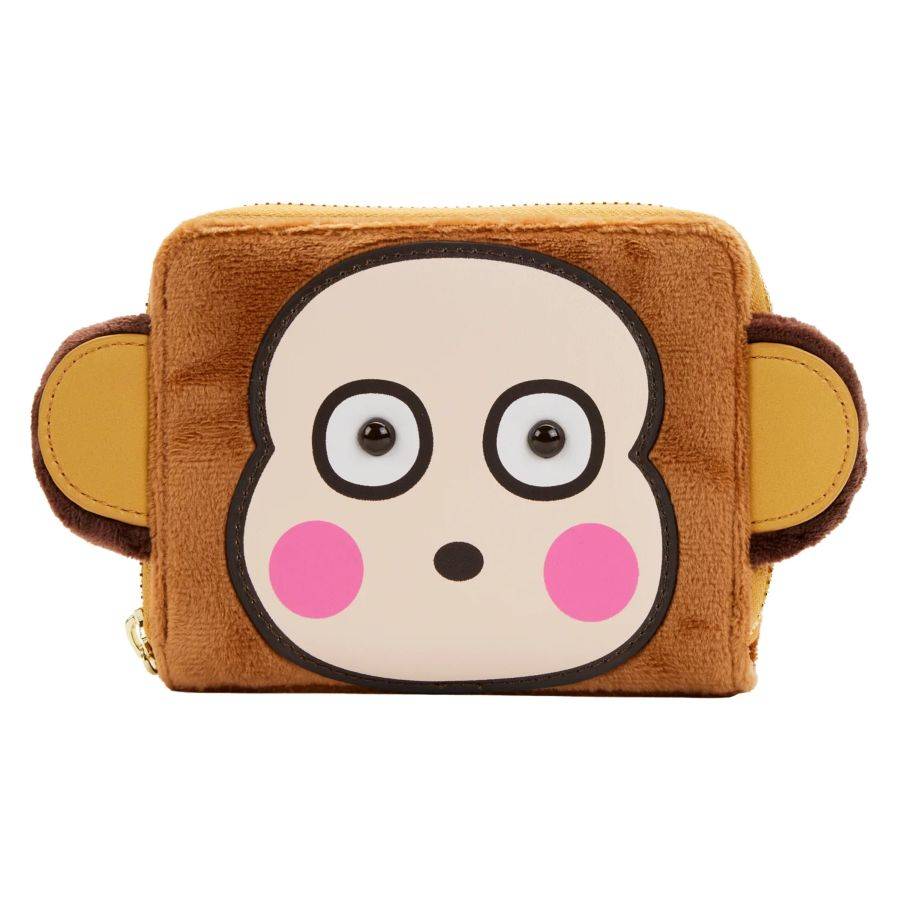 Sanrio - Monkichi Costume Zip Around Wallet