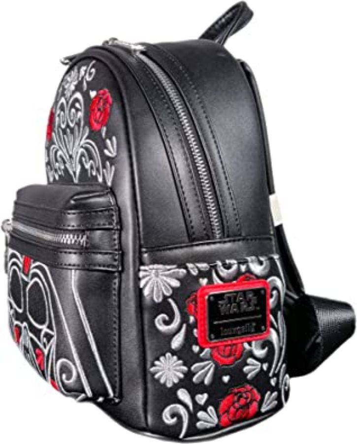 Star Wars - Darth Vader Floral Embroidered Cosplay US Exclusive Mini Backpack